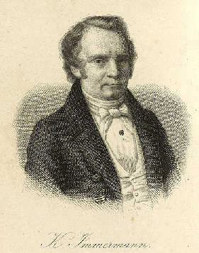 Karl Immermann, [Werkauszüge, um 1855]