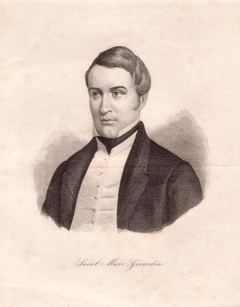 François Auguste Saint-Marc Girardin